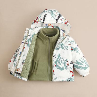 奥特曼男童春秋款冲锋衣外套