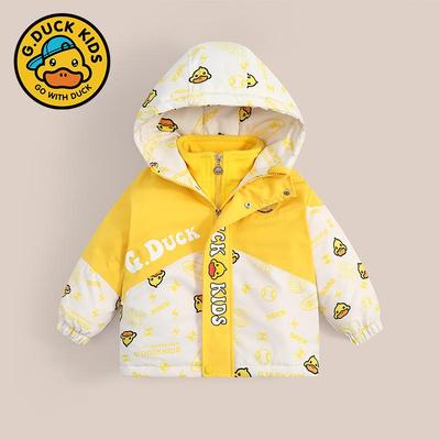 G.DUCKKIDS小黄鸭儿童冲锋衣外套