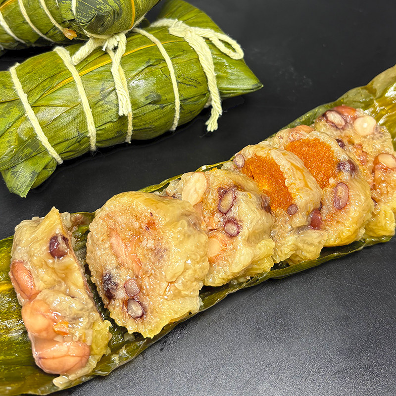 江西大粽子蛋黄鲜肉馅红糖豆沙馅梅菜扣肉馅多口味端午节粽子速食