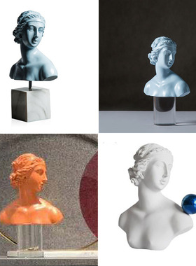 维纳斯抽象时尚风样板间桌面摆件