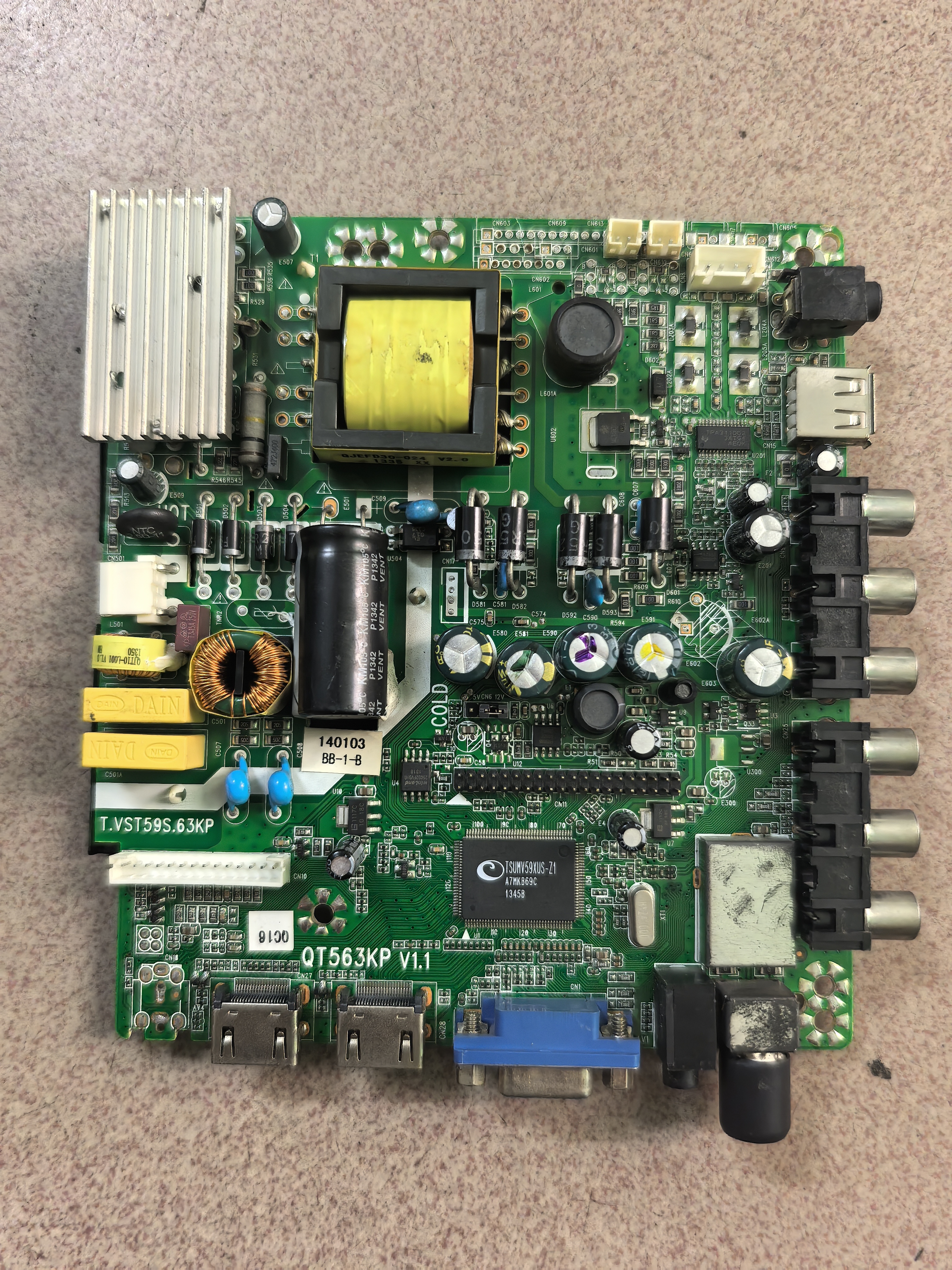 原装T.VST59S.63KP QT563KP1.1主板32-46寸LED液晶电视机通用板