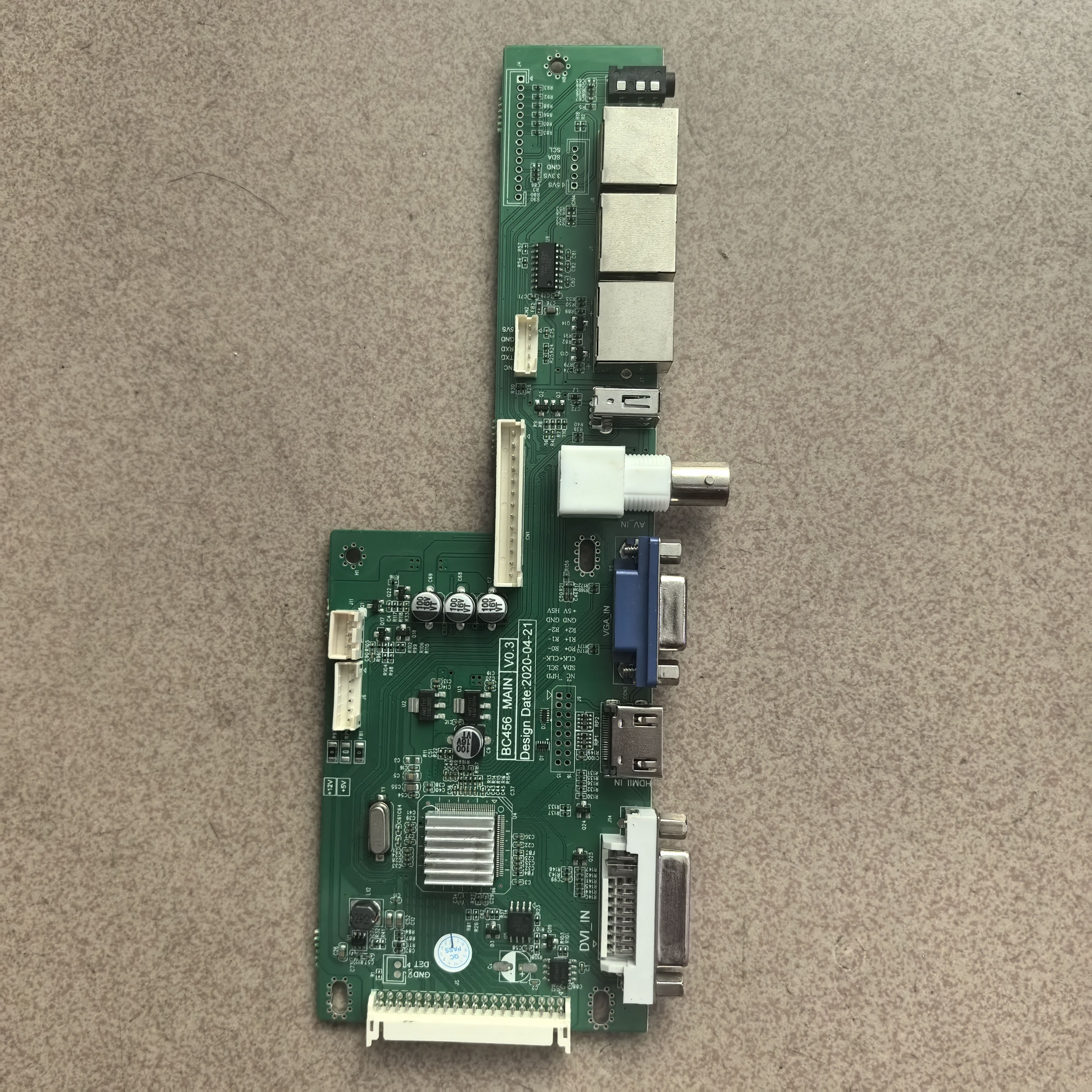 主板拼接BC456MAIN液晶