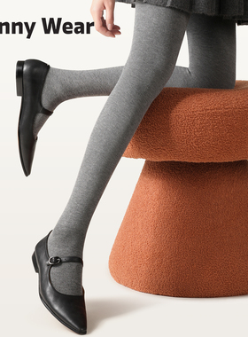 灰色连裤袜女秋冬季薄款高腰收腹外穿打底裤黑色显瘦格雷系袜子