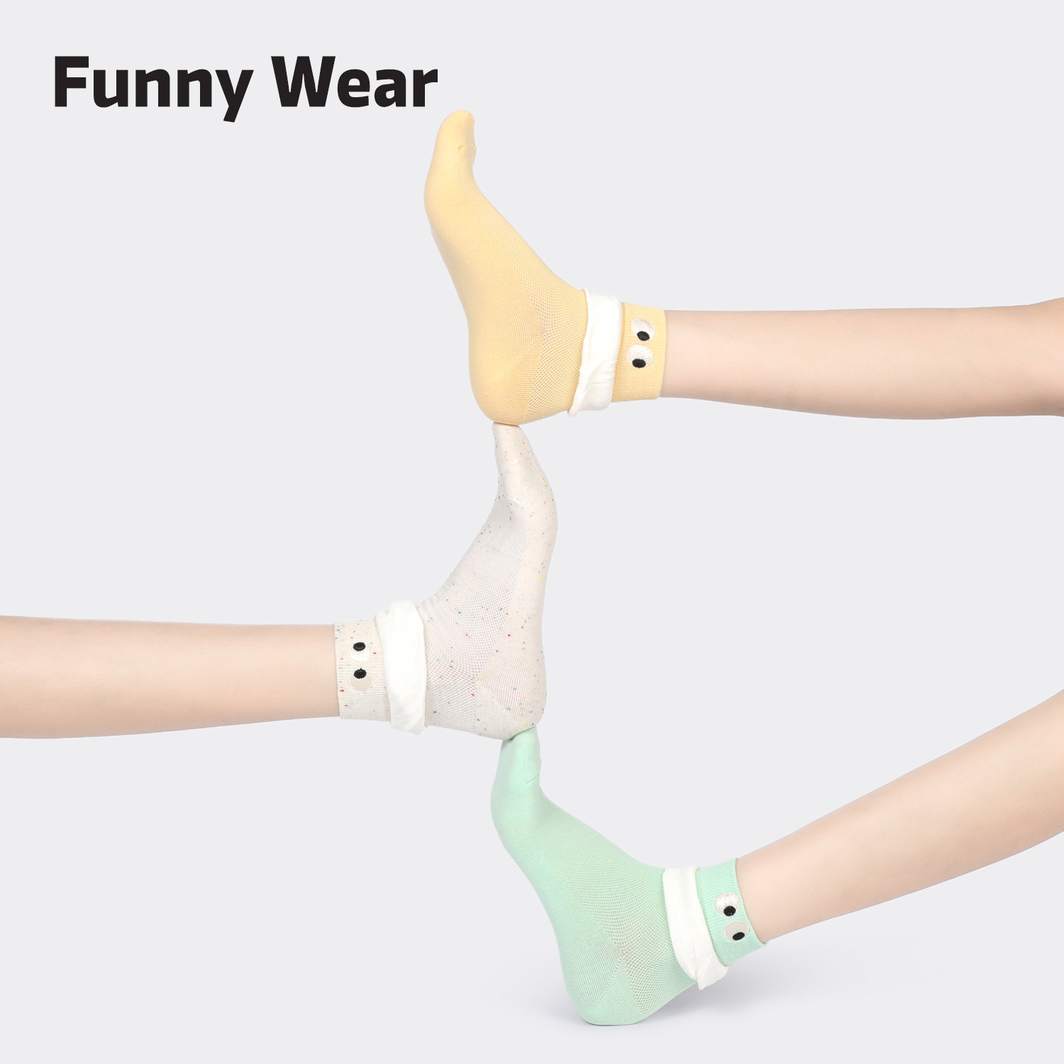 薄荷曼波袜子女可爱短袜夏季薄款卡通刺绣短筒网眼透气点子纱棉袜,女士内衣/男士内衣/家居服,短袜,淘宝优惠券,粉丝福利购,淘宝优惠卷