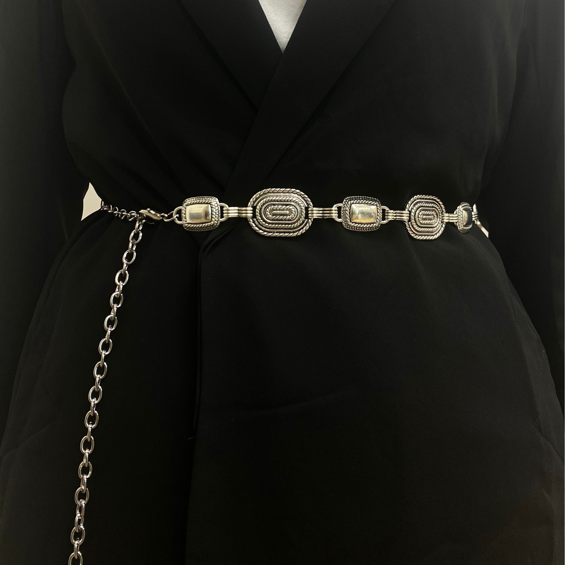 女士链条金属合金欧美腰链