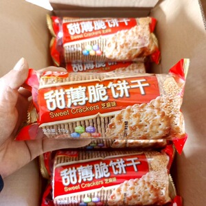 嘉士利甜薄脆饼干袋装休闲零食