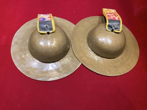 智悲佛缘 尼泊尔铜钹密宗法器大镲 小镲铜镲铙钹28厘米