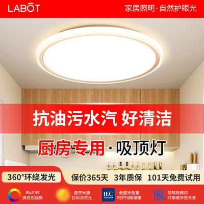 三防厨房led吸顶灯防油烟防虫