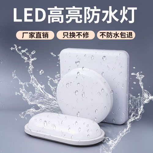 LED防潮灯防爆防水灯吸顶灯