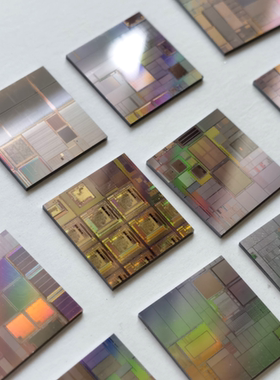 教具科普硅晶片裸芯片储存IC晶片中芯国际集成电路CPU光刻片