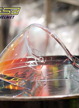 适配GSB半盔S263 /JET3/278专用镀红蓝金银幻彩黑茶摩雷士S30镜片