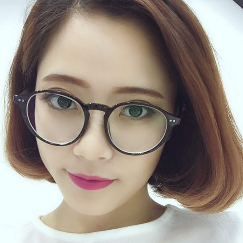 Radiation protection blue membrane men and women Same item Ultralight Full Frame glasses Retro circular finished product myopia glasses 100-400 degreein the  ZIPPO/Swiss Army Knife/Glasses , Glasses  category - from Buy2taobao.com to provide professional Taobao agent buy service