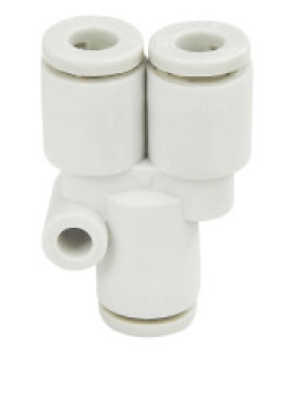 Y型接头 KQ2U04-00 KQ2U06-00 KQ2U08-00 KQ2U10-00 KQ2U12-00 A