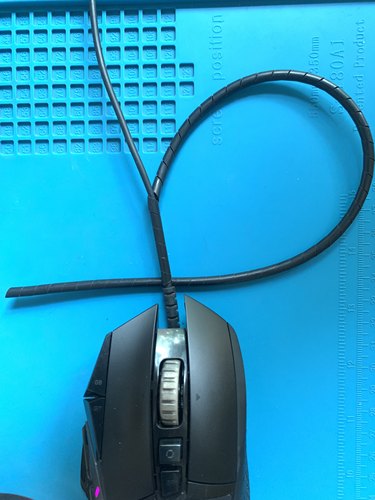 鼠标数据线保护管数据线修复器罗技g502鼠标线修复1米长