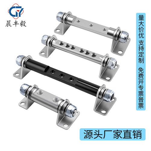 双边一字型任意停阻尼转轴合页