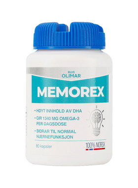挪威原装Ruis Olimar补脑DHA/DPA鱼油学生成年人记忆力