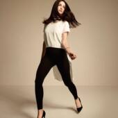 女士舒适透气春 收腹塑腰打底高腰长裤 plie巴西进口塑身裤 美体裤