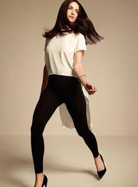 plie巴西进口塑身裤美体裤收腹塑腰打底高腰长裤女士舒适透气春