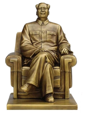 毛主席沙发坐姿商务礼品家居装饰