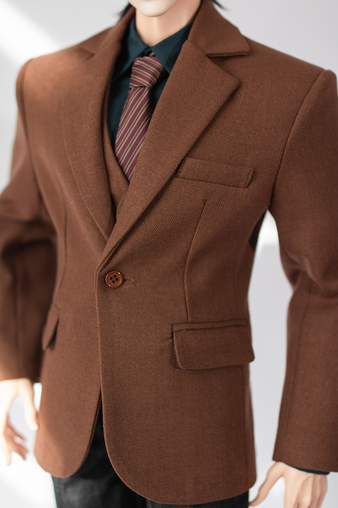 thumbnail for BJD Doll Clothes [Custom-made] Uncle Zhuang Wool Texture Suit & Vest Matching items