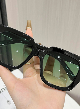 复古大框防晒显瘦太阳镜