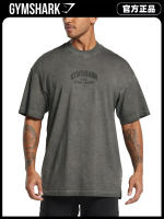 Gymshark Lifting Essentials Basic Series Men's T-shirt, American retro washed Heavy short-sleeved thumbnail 3