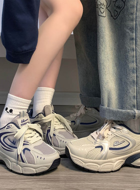 回力女鞋复古老爹鞋2026春季新款情侣鞋休闲登山鞋男女同款运动鞋