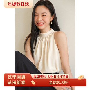 徐莫西◆撩人单品~设计感小众外穿挂脖背心港风小吊带上衣女夏款