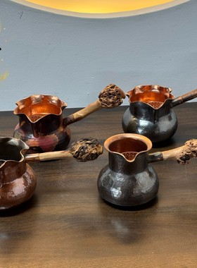纯铜舍得钱袋壶功夫茶煮茶壶罐罐茶煮茶罐紫铜带过滤网煮白茶养生