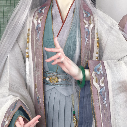 7月1日C品bjd手镯天然玉石独龙玉/非洲翠75叔用约28mm内径