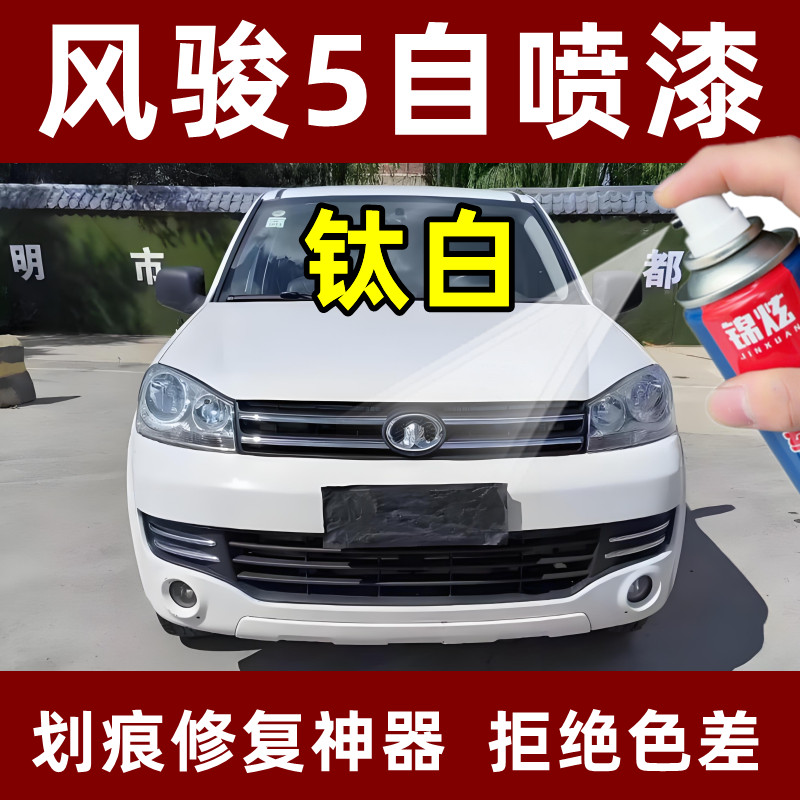 长城风骏5钛白原厂自喷漆