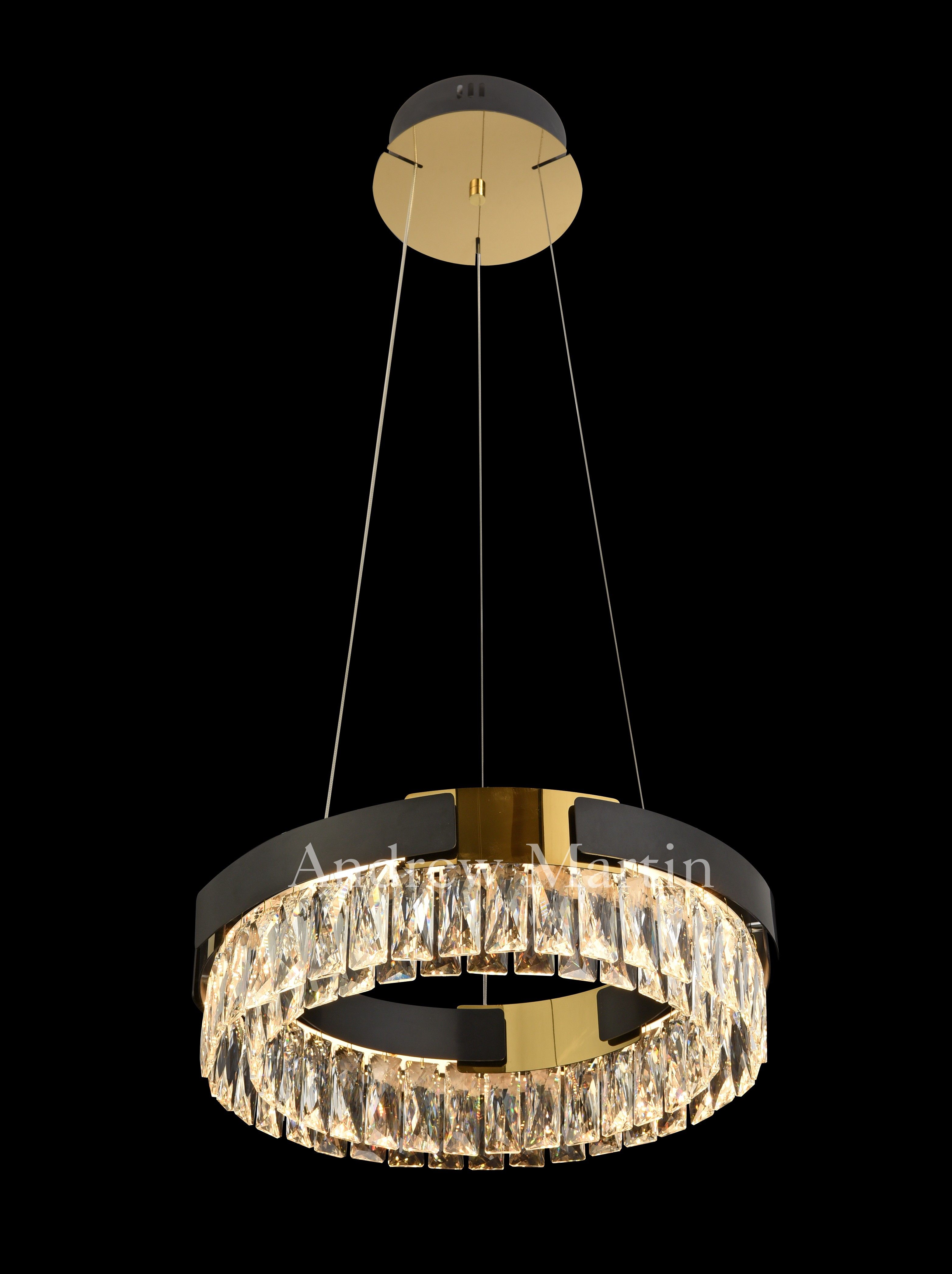 安德马丁  现代轻奢 客厅餐厅吊灯 水晶港奢正品保证