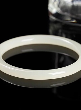 天然冰透冰种美人条叮当镯晴底显白古风款玉镯玉手镯女