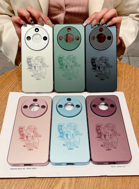适用荣耀x60pro手机壳x70i保护套防摔X60GT镜头全包财神到小众x50por防滑x六十手机套荣耀X40磨砂紫色x30