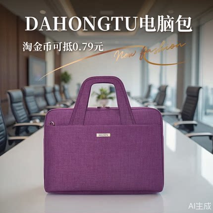 手提通勤文件袋公文包女笔记本电脑包时尚商务新款高级感流行爆款