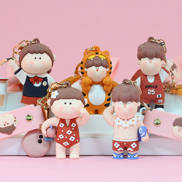 正版卡通阿玛莉莉丝钥匙扣女潮流时尚书包公仔挂件钥匙链创意礼物