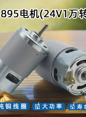895电机大扭力滚珠直流12v24v