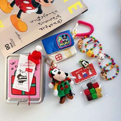 圣诞礼物 高飞挂件耳机包多巴胺手串玛丽猫噗噗可爱挂饰