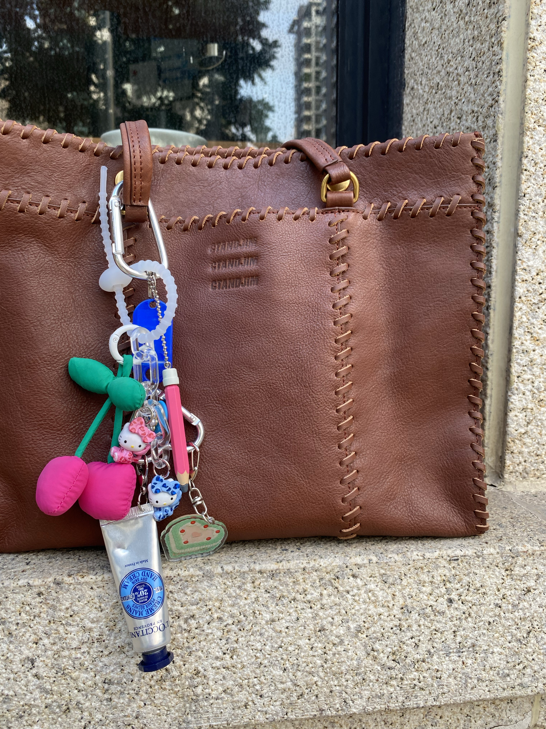 实用主义 护手霜包包挂件 豹纹kitty 百搭挂饰 冬季好物推荐 礼物