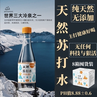 五大连池寒养至味天然苏打水东方整箱无糖无气饮用弱碱性非矿泉水