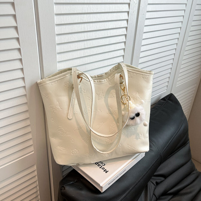 时尚潮流托特包女2025新款上班通勤大容量单肩包高级感休闲腋下包