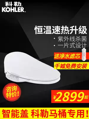 Kohler smart toilet cover plate automatic flushing instant heat type household cleansing toilet cover plate K-18659T