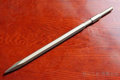 长六角尖扁凿17x400mm 芙蓉高品质石工凿0810电镐专用 hex chisel