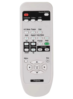 适用爱普生投影仪遥控器EB-D290 X8 X7 S7 C260X C20X/C250X/XS