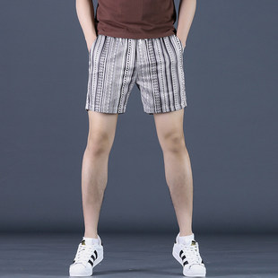 简约时尚休闲短裤男款春夏季新款舒适透气薄款运动裤百搭四分中裤
