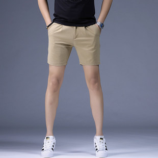 休闲短裤男夏季新款潮牌时尚百搭三分裤男款直筒薄款速干运动裤子