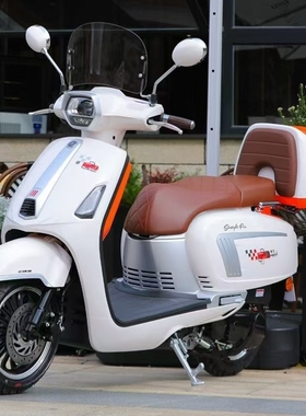 嘉陵嘉鹏125布加迪踏板摩托车国四电喷燃油车女式省油可上牌