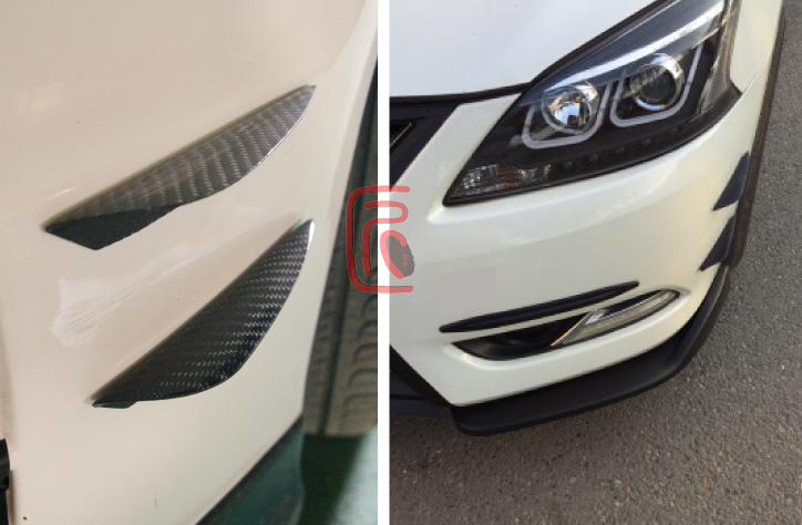 适用于 通用 碳纤风刀 精品碳纤 改装风刀 全国包邮