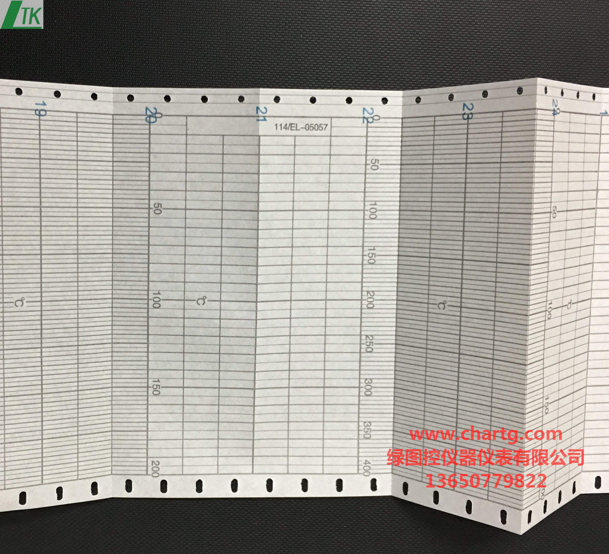 EL3000记录纸EL05057CHINO打印纸