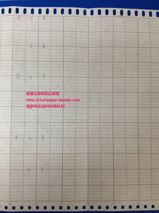 横河YOKOGAW温度UR2000打印纸E906FCB折叠温度记录纸200E-8-3